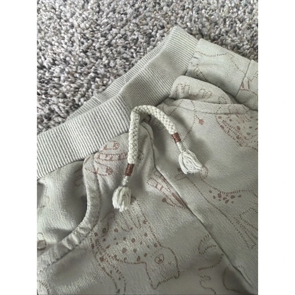 rabbit and bear 100% Organic Baby Sweatpants 12M